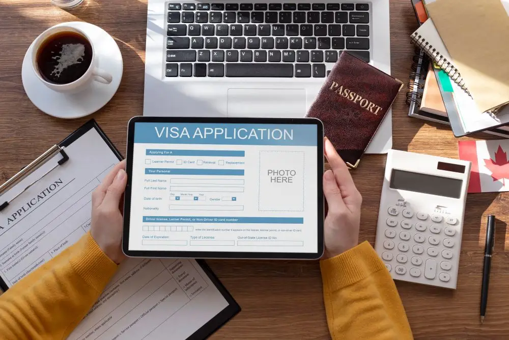 visa application process