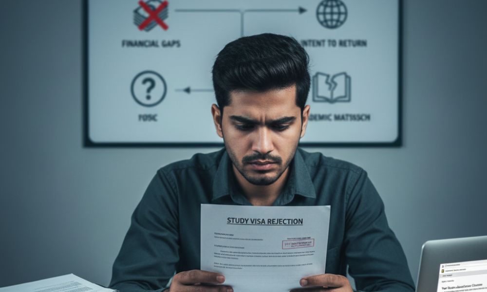 Student got visa rejection letter